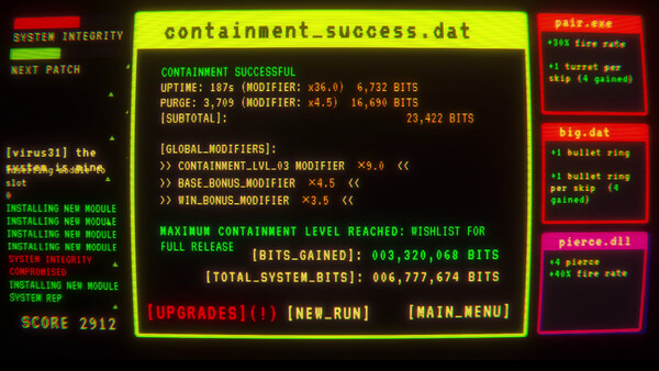 Screenshot 3 of VIRUS_31.EXE - more gameplay footage