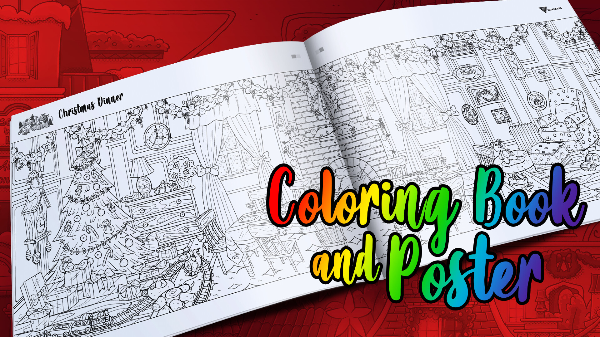 Hidden Cats in Christmas - Coloring Book and Poster Featured Screenshot #1