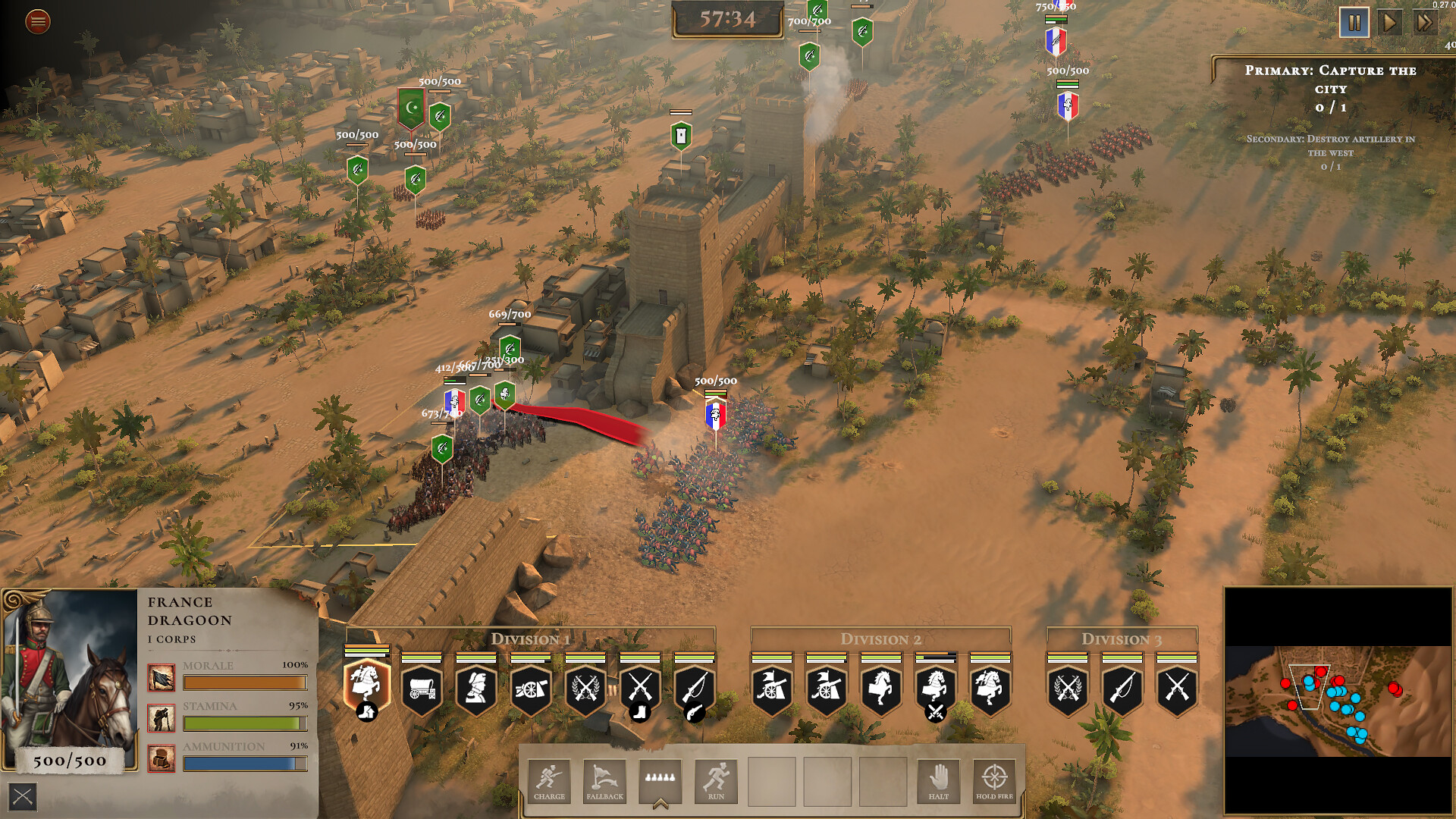 『Veterans: Napoleonic Wars』のスクリーンショット