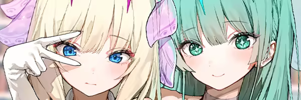 Iris and Elicia pose together for the camera, their faces close as they smile gently.