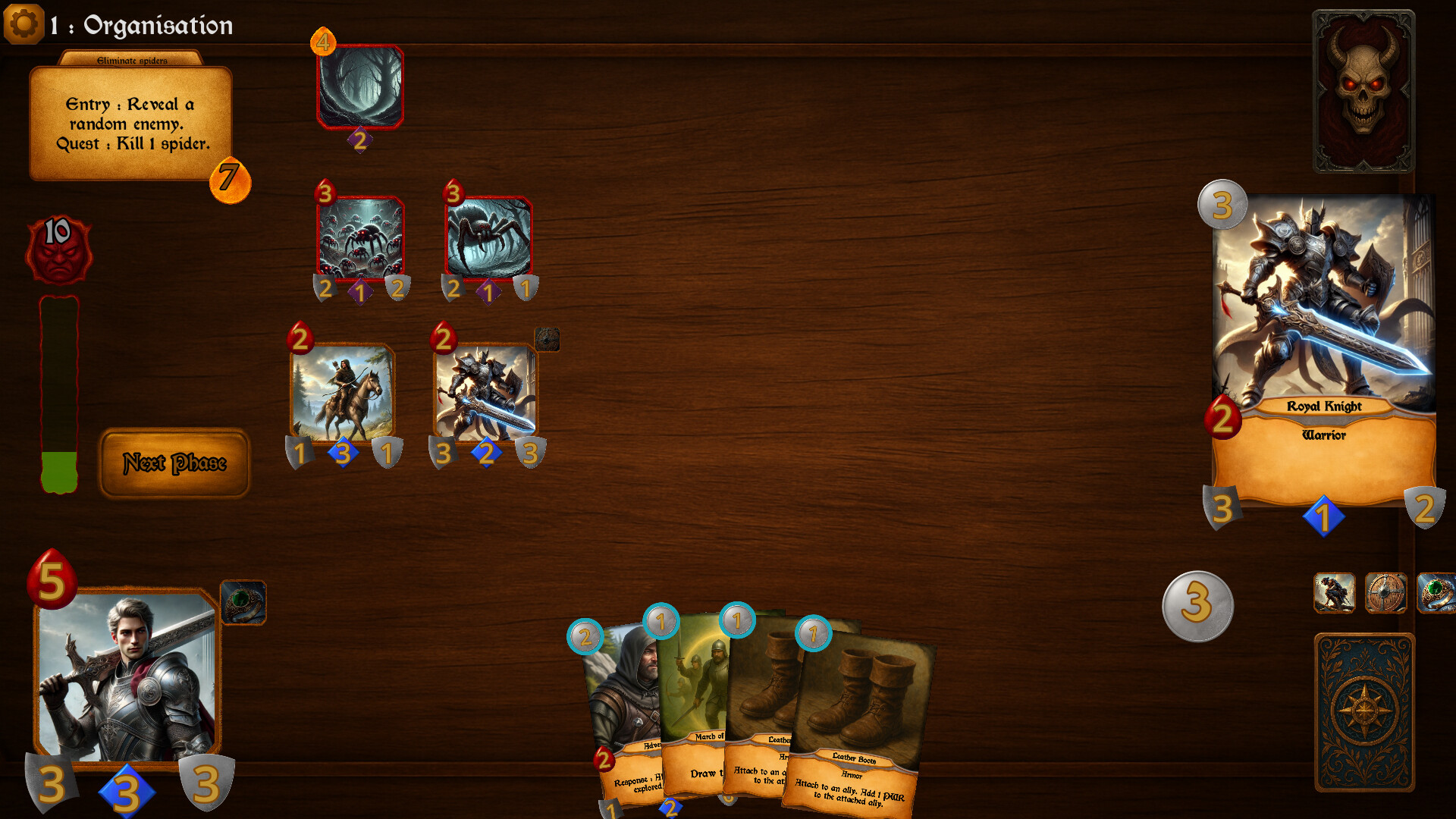 Adventure Card Game screenshot #1