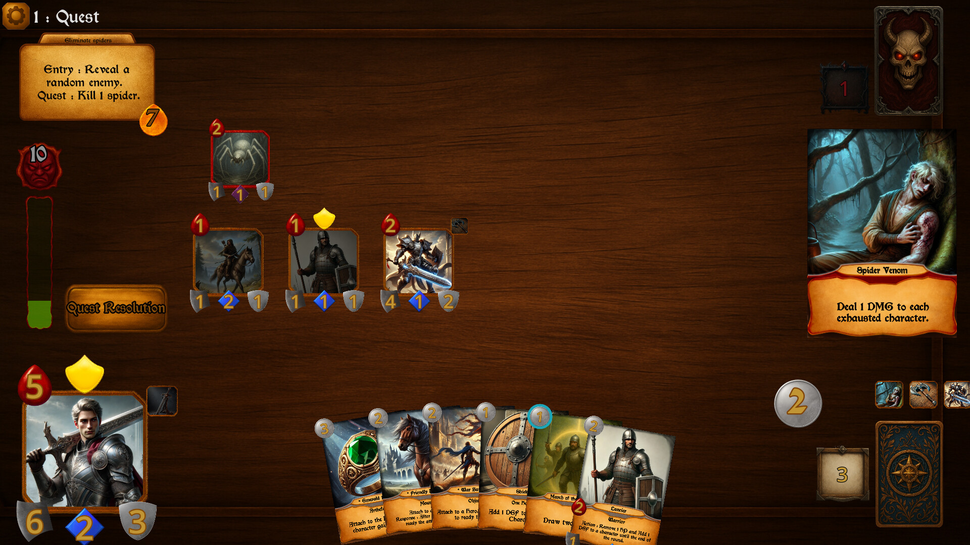 Adventure Card Game screenshot #5