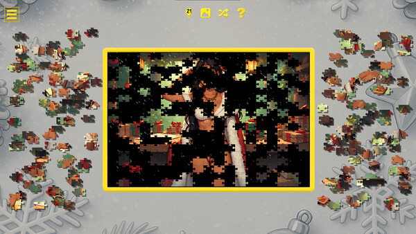 Santa’s Little Secrets – Naughty Jigsaw game for Linux 1