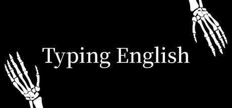 Typing English header art