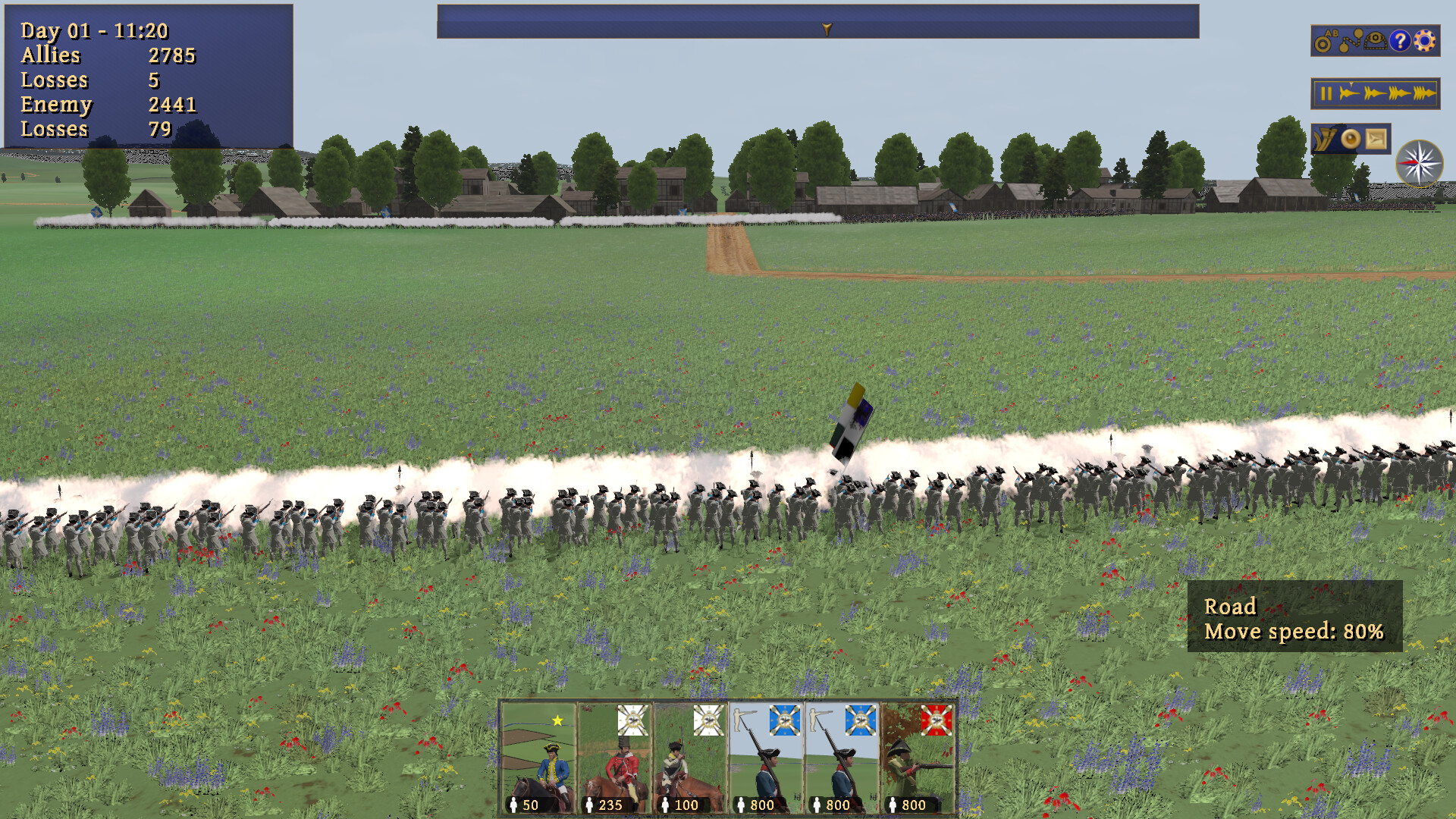 Kriegsspiel ~ 7 Years' War screenshot #2