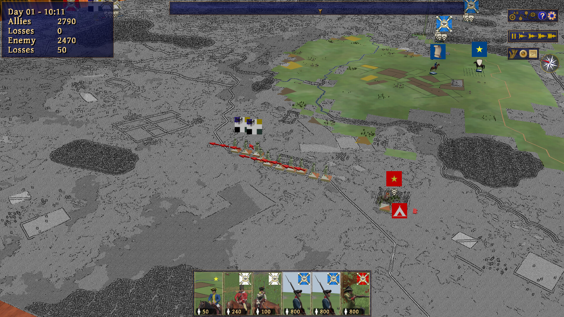 Kriegsspiel ~ 7 Years' War screenshot #6