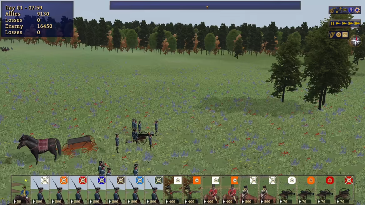 Kriegsspiel ~ 7 Years' War video 3