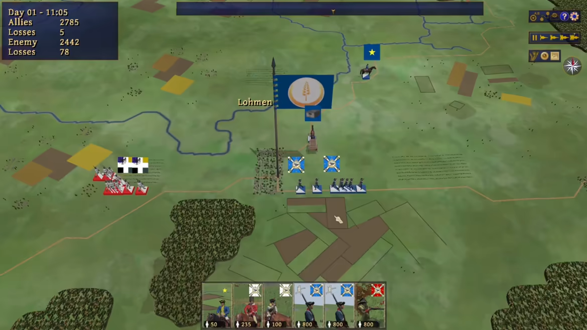 Kriegsspiel ~ 7 Years' War video 4