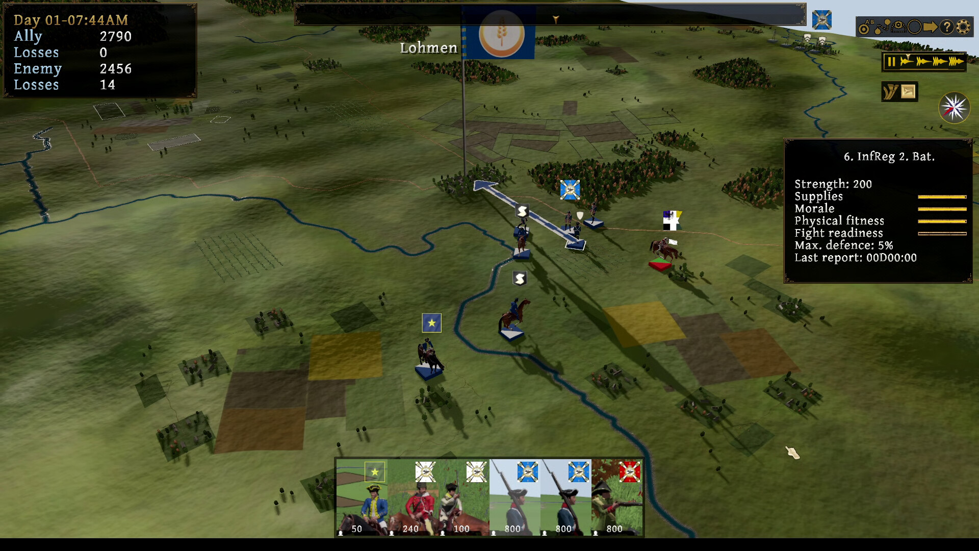 Kriegsspiel ~ 7 Years' War screenshot 7