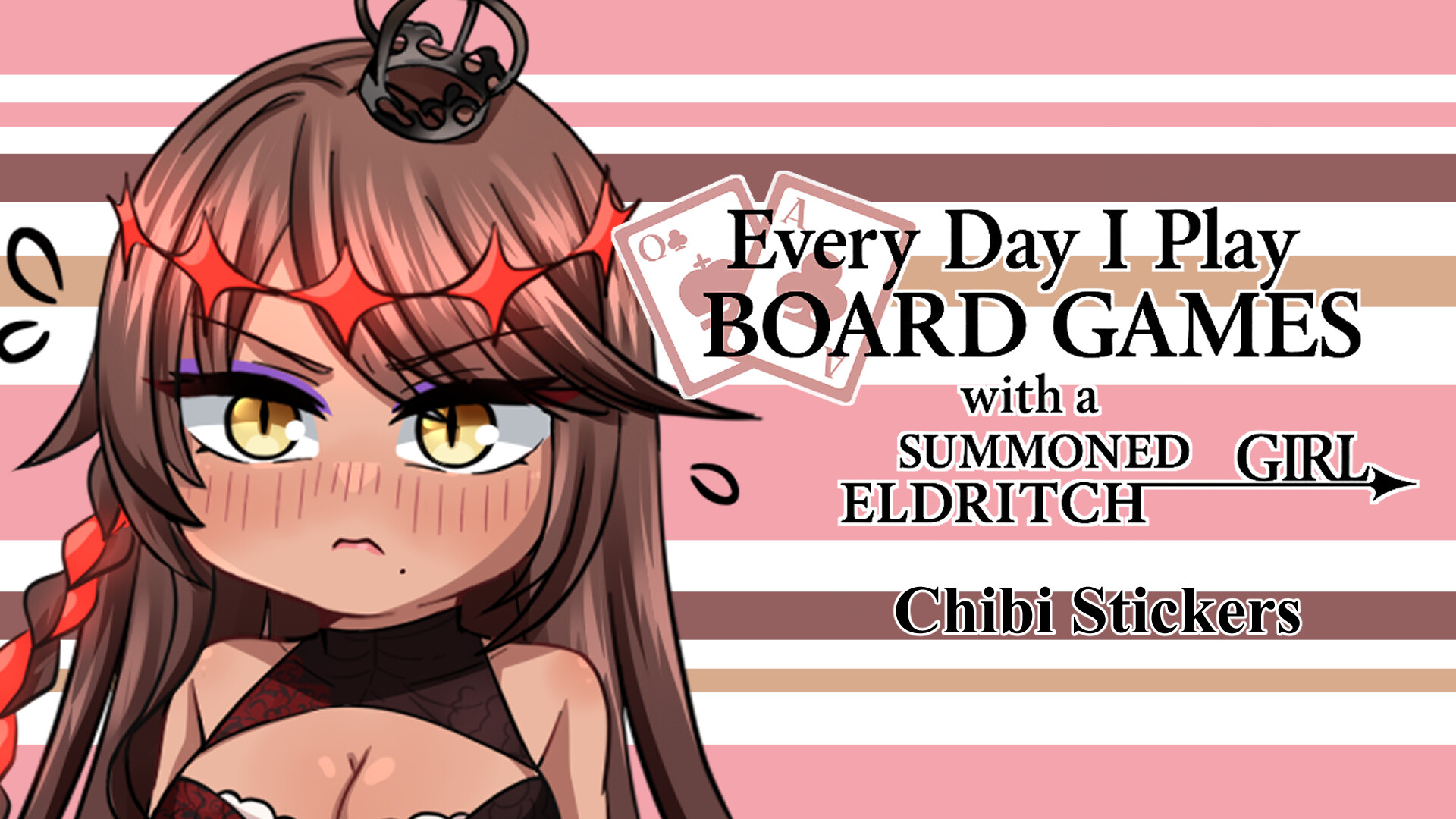 Everyday I Play Board Games with a Summoned Eldritch Girl DLC- Chibi Stickers Featured Screenshot #1