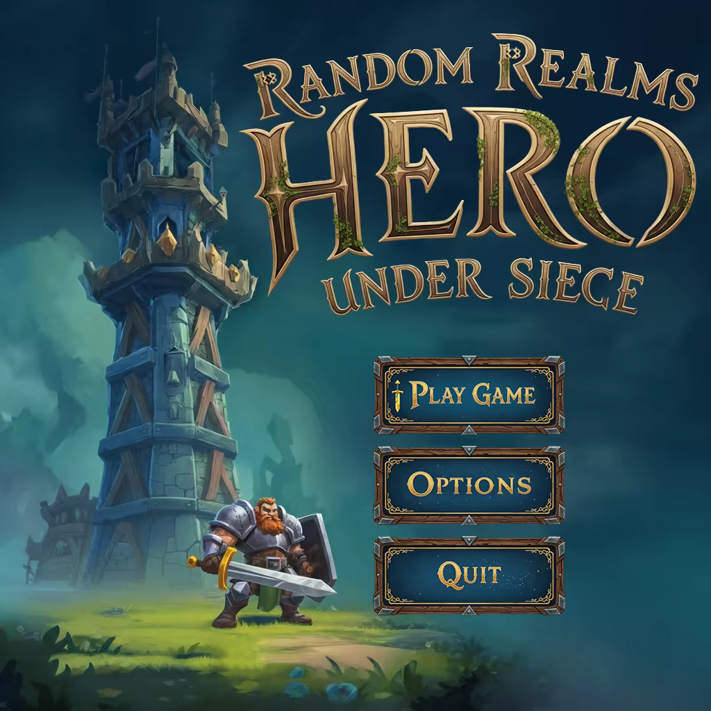 Random Realms Hero Under Siege screenshot 1