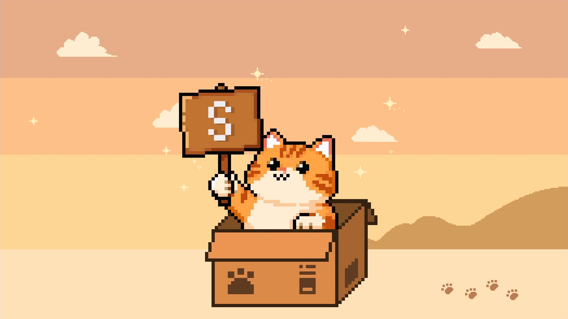 Hajimeow: Tiny Box Cat screenshot #1