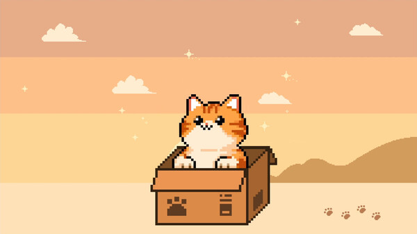 Hajimeow: Tiny Box Cat game for windows Pc 1