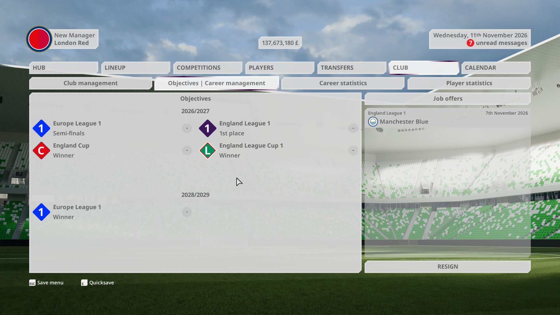 Football Career Mode 28 screenshot 7