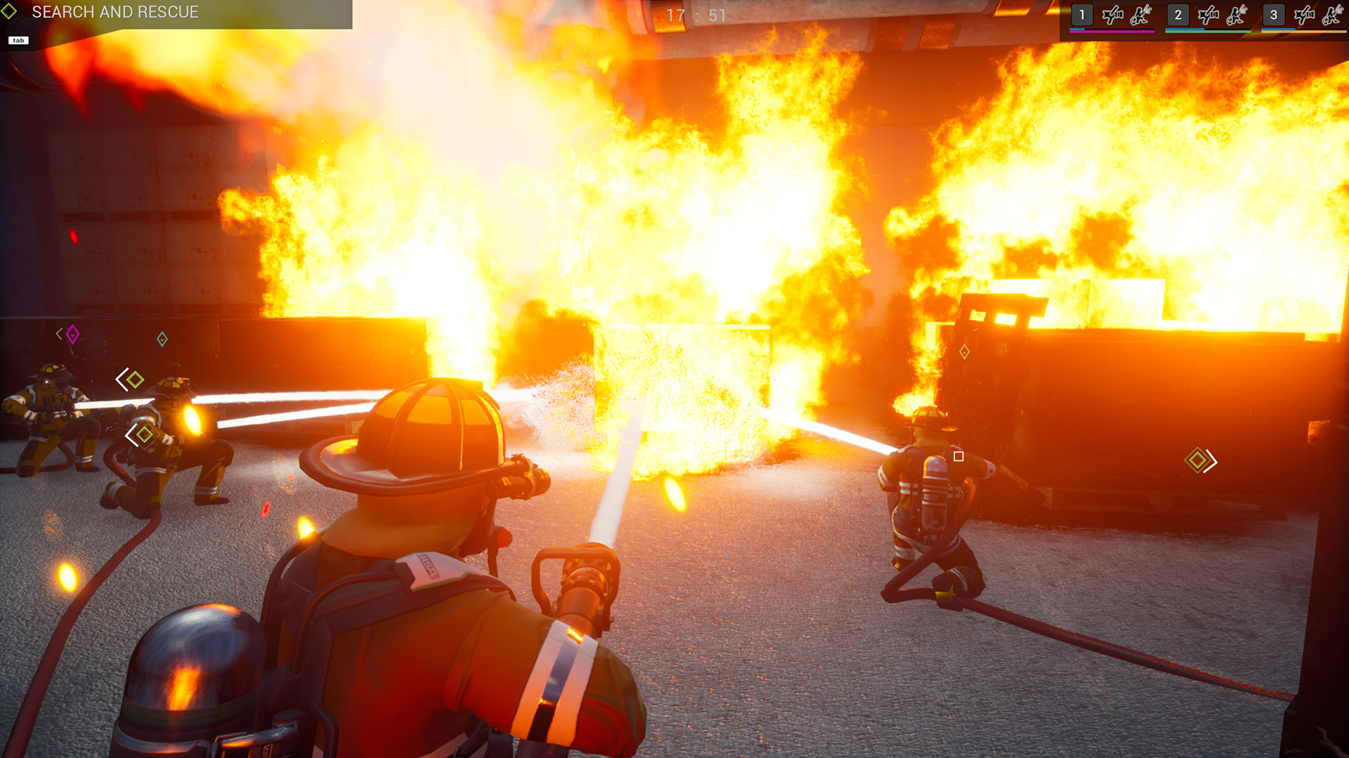 Firefighting Simulator — The Squad
