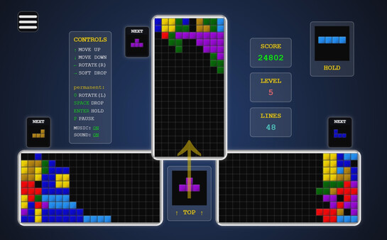 Screenshot of Tetraverse