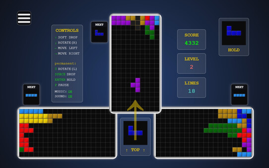 Screenshot of Tetraverse