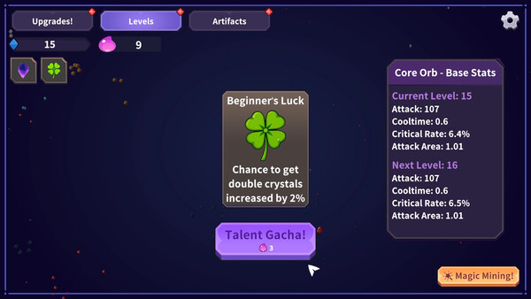 Mining Wizards スクリーンショット