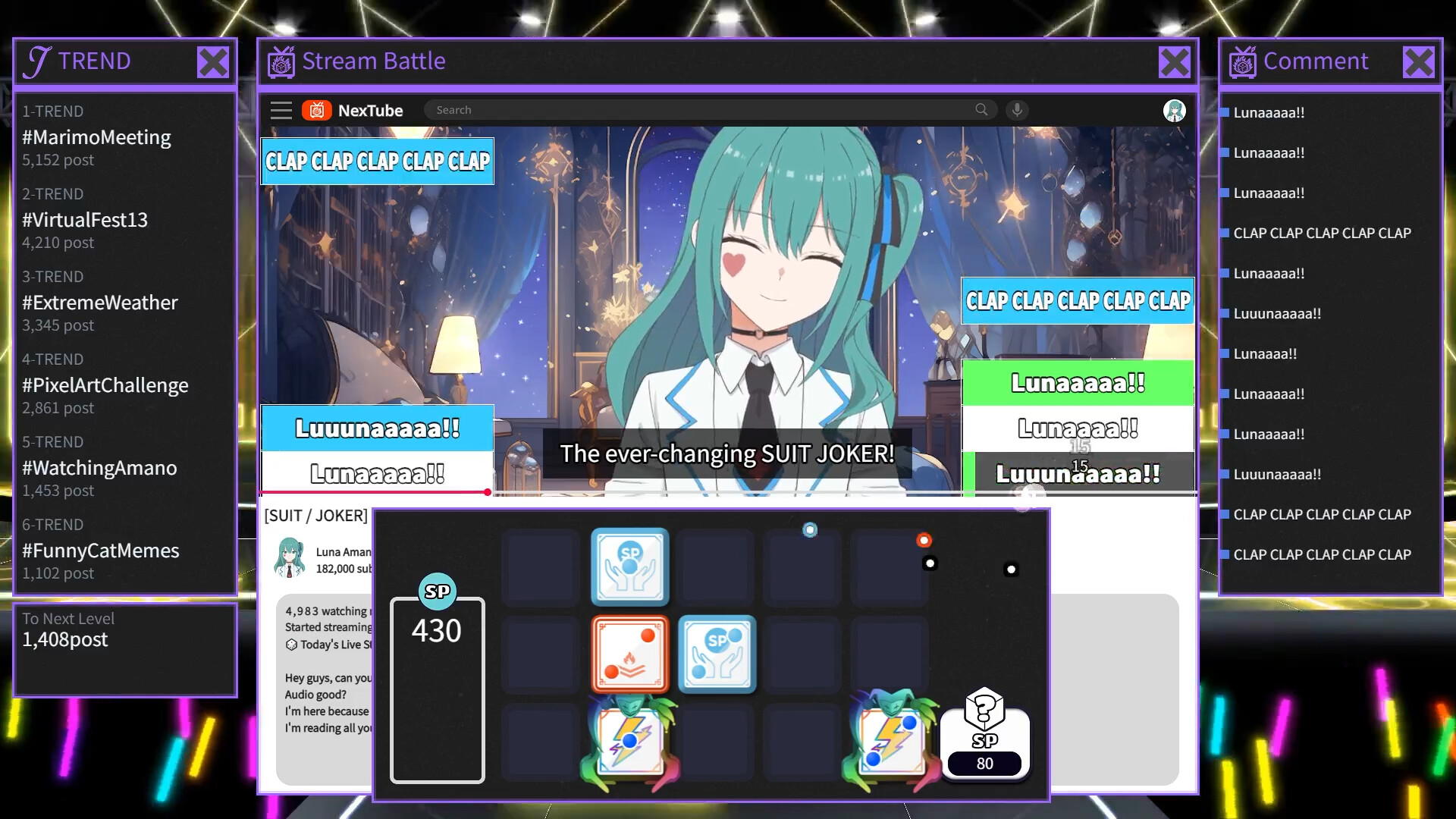 VTuber’s Game : Ctrl+Alt+Del screenshot #1