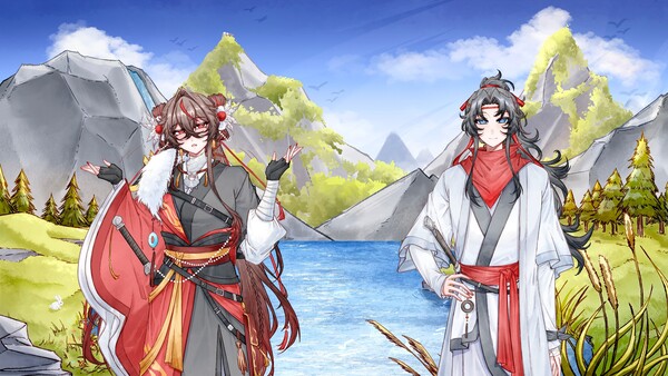 Screenshot of 金烬秋明 gameplay showing in-action mechanics