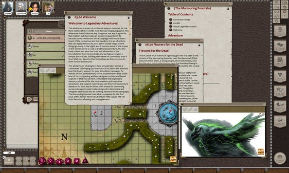 Fantasy Grounds - 5E: The Murmuring Fountain