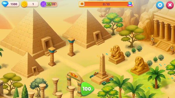 Catjong 4: Secrets of the Purramids screenshot