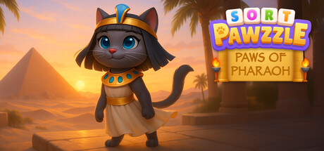 Sort Pawzzle: Paws of Pharaoh cover art