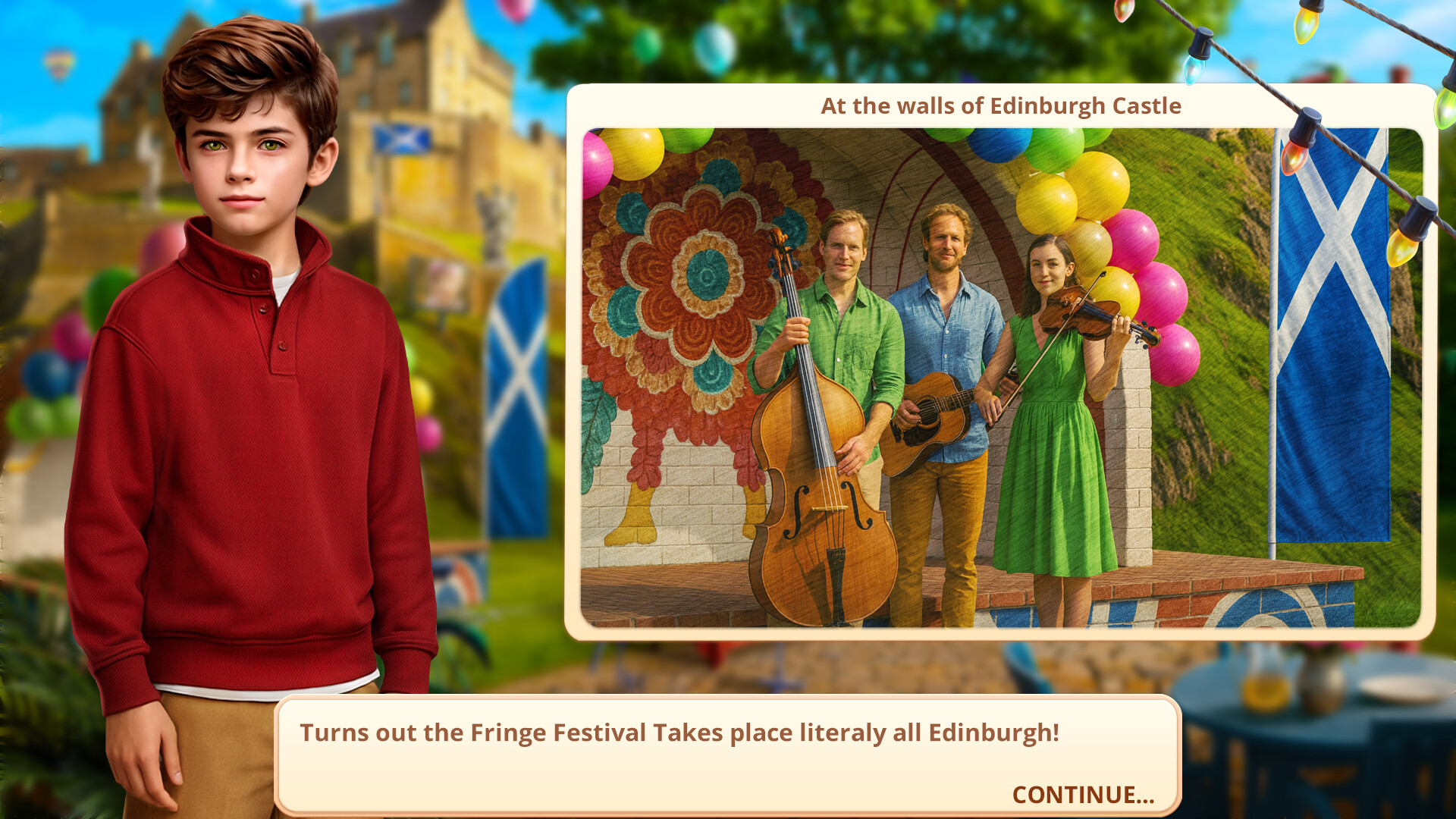 Festival Journey: Highland Dreams Collector's Edition screenshot #3