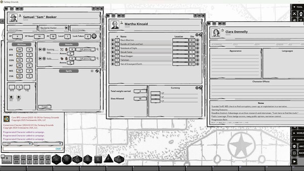 Fantasy Grounds - Dreamer in the Dark screenshot 3
