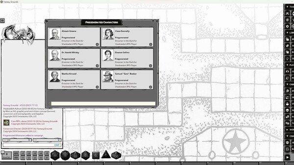Fantasy Grounds - Dreamer in the Dark screenshot 1