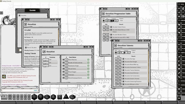Fantasy Grounds - Dreamer in the Dark screenshot 5