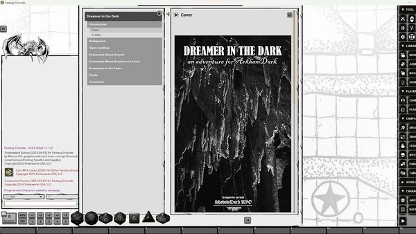 Fantasy Grounds - Dreamer in the Dark screenshot 6