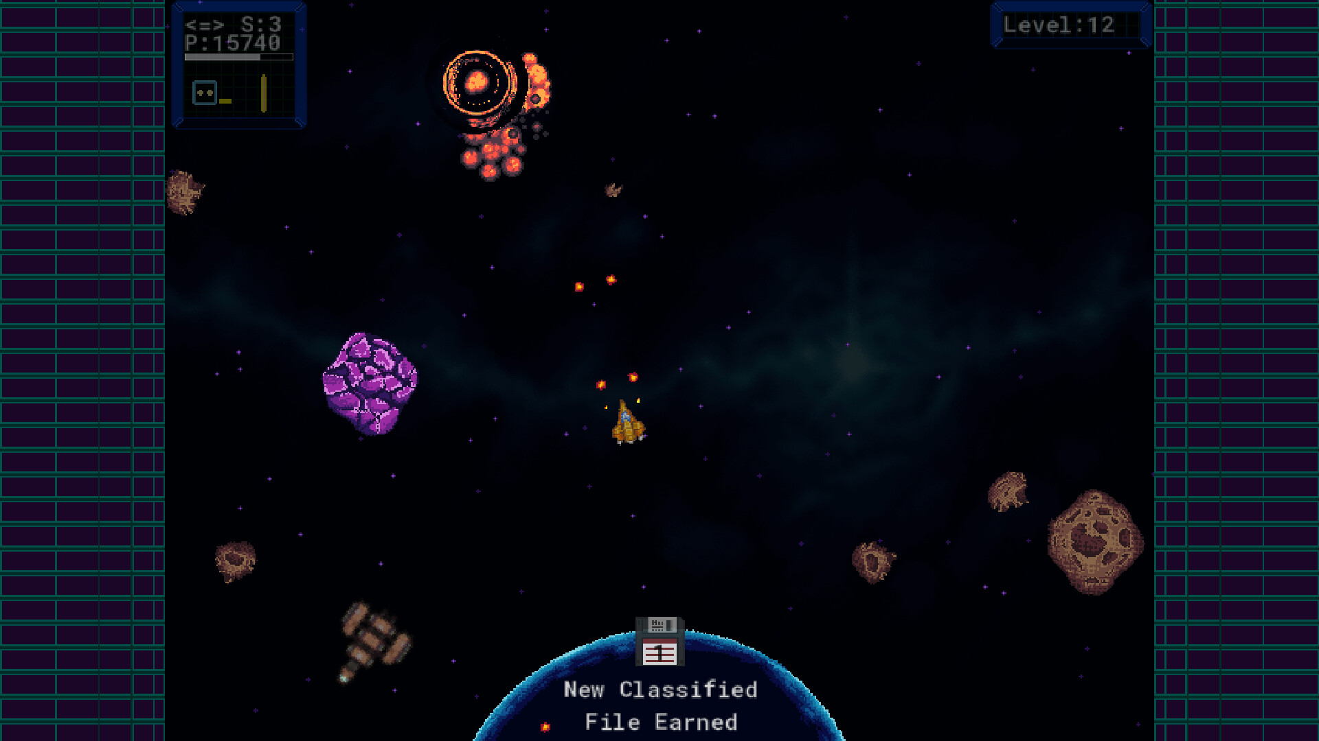 Asteroid 69 screenshot #2
