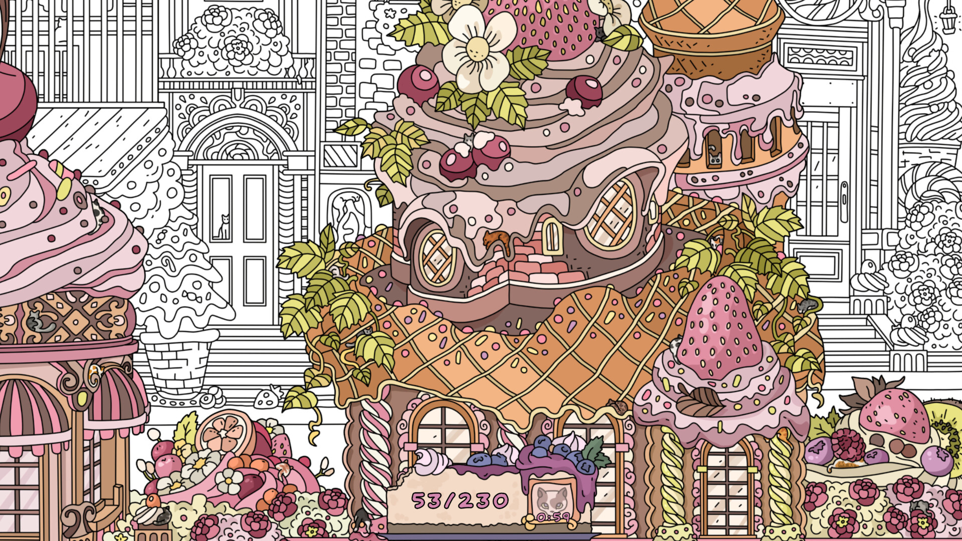 HIDDEN CATS 7: Cookie Town - Extra Level Featured Screenshot #1