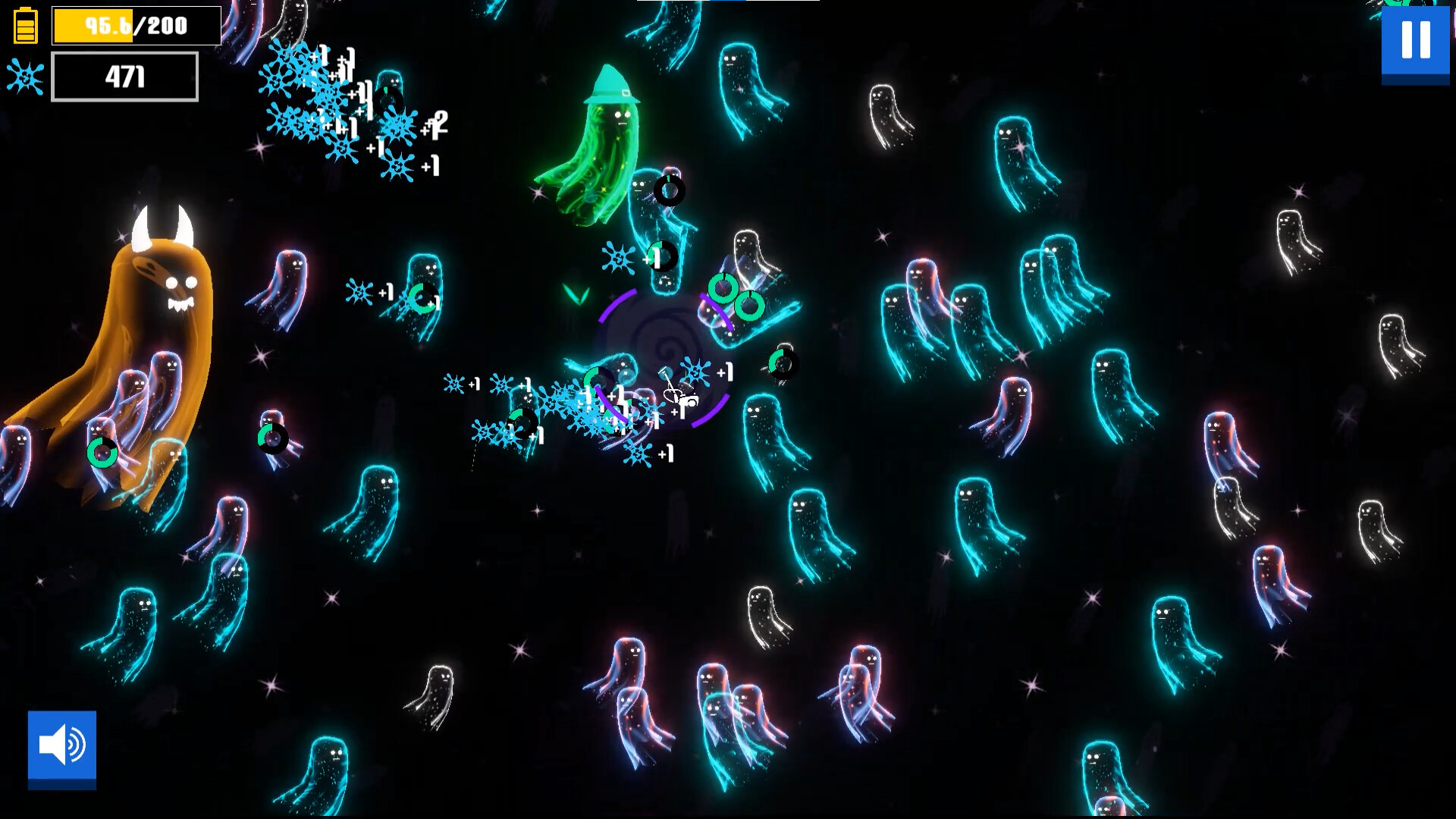 A game about sucking (up ghosts with a Vacuum) screenshot #3