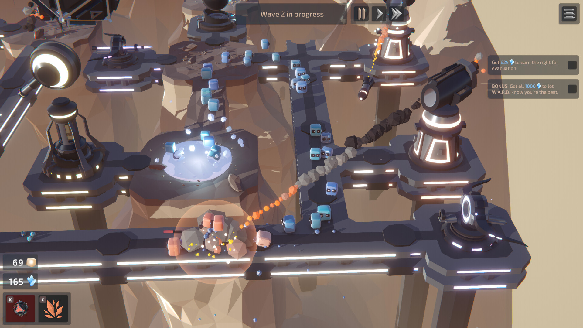 W.A.R.D. screenshot 2