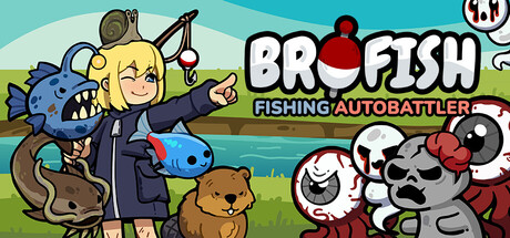 Brofish: Fishing Autobattler header art