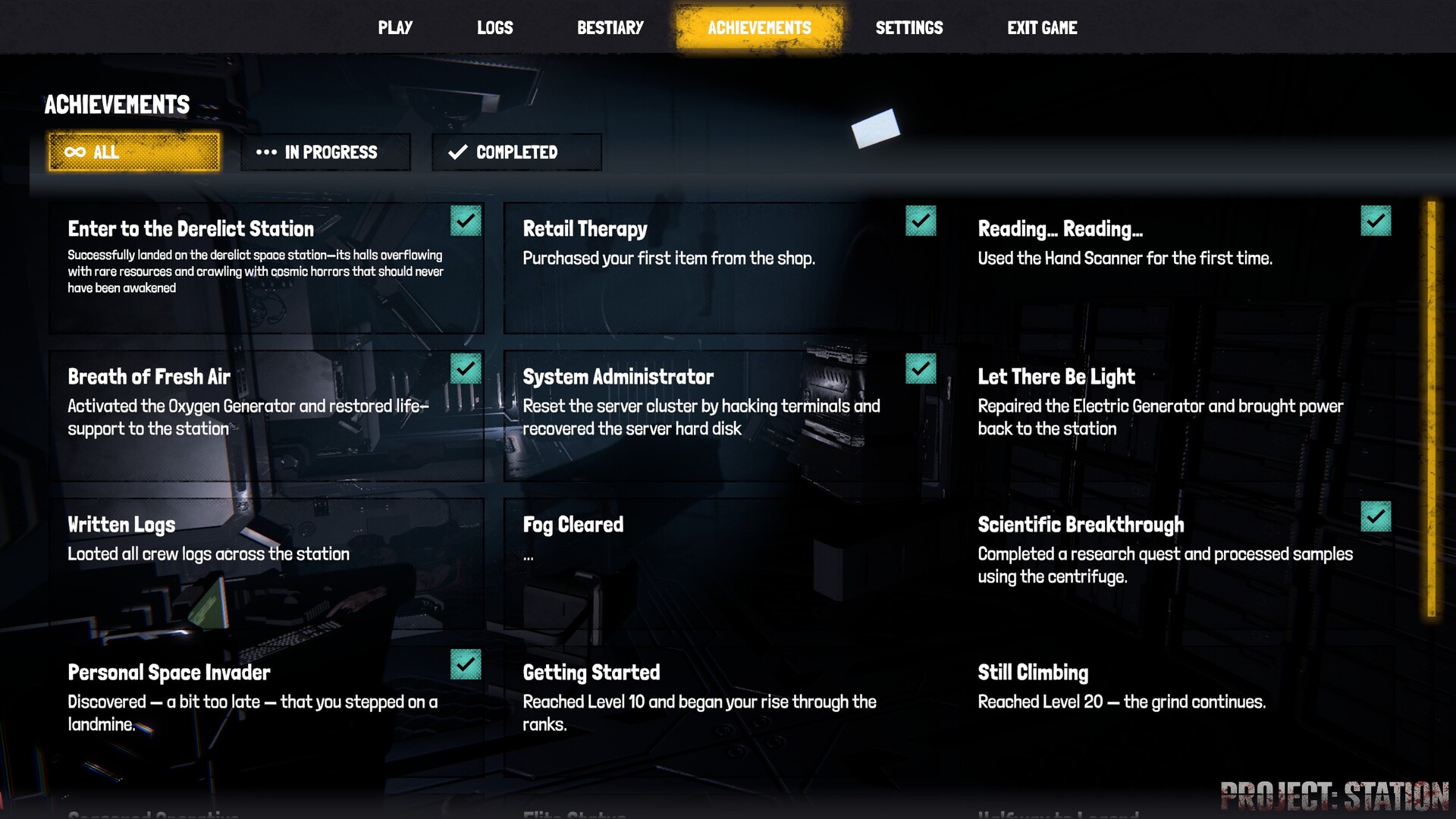 Project: Station screenshot #3