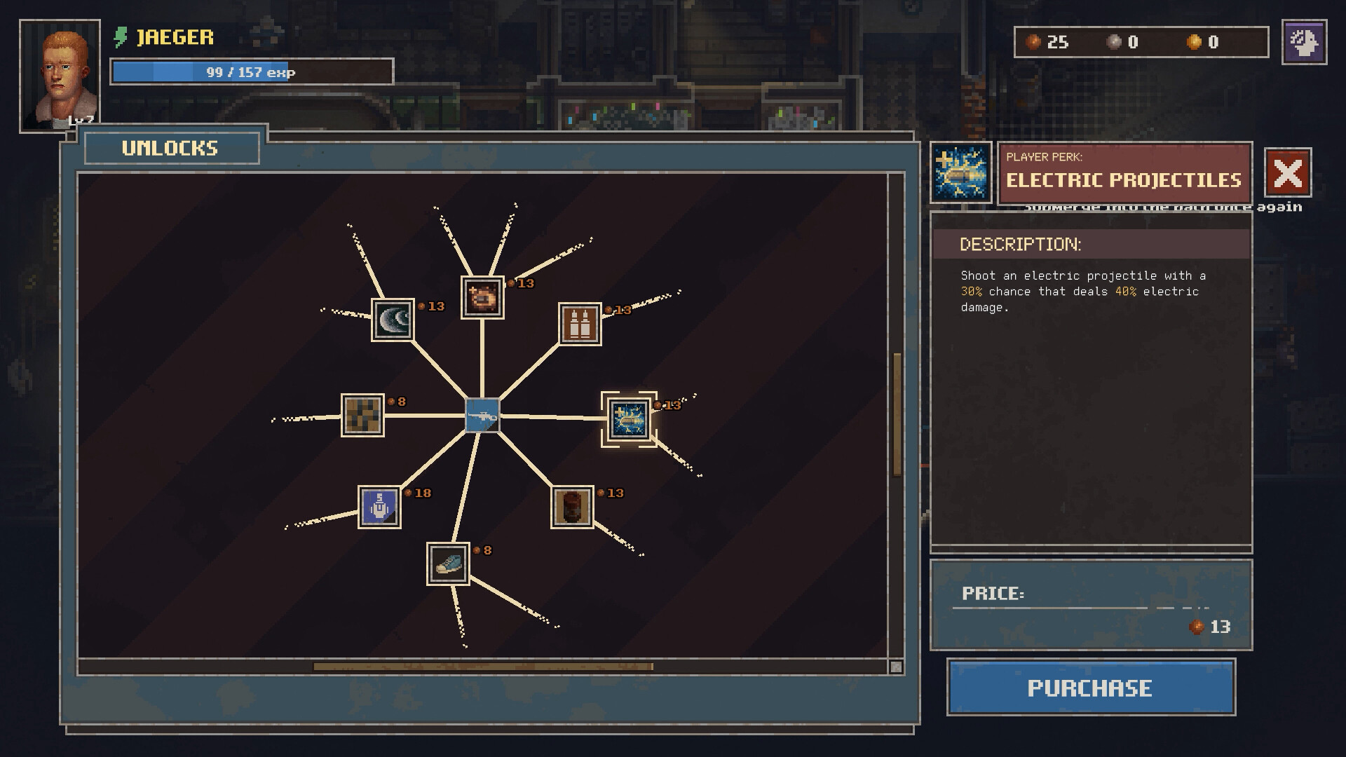 Volatiles screenshot