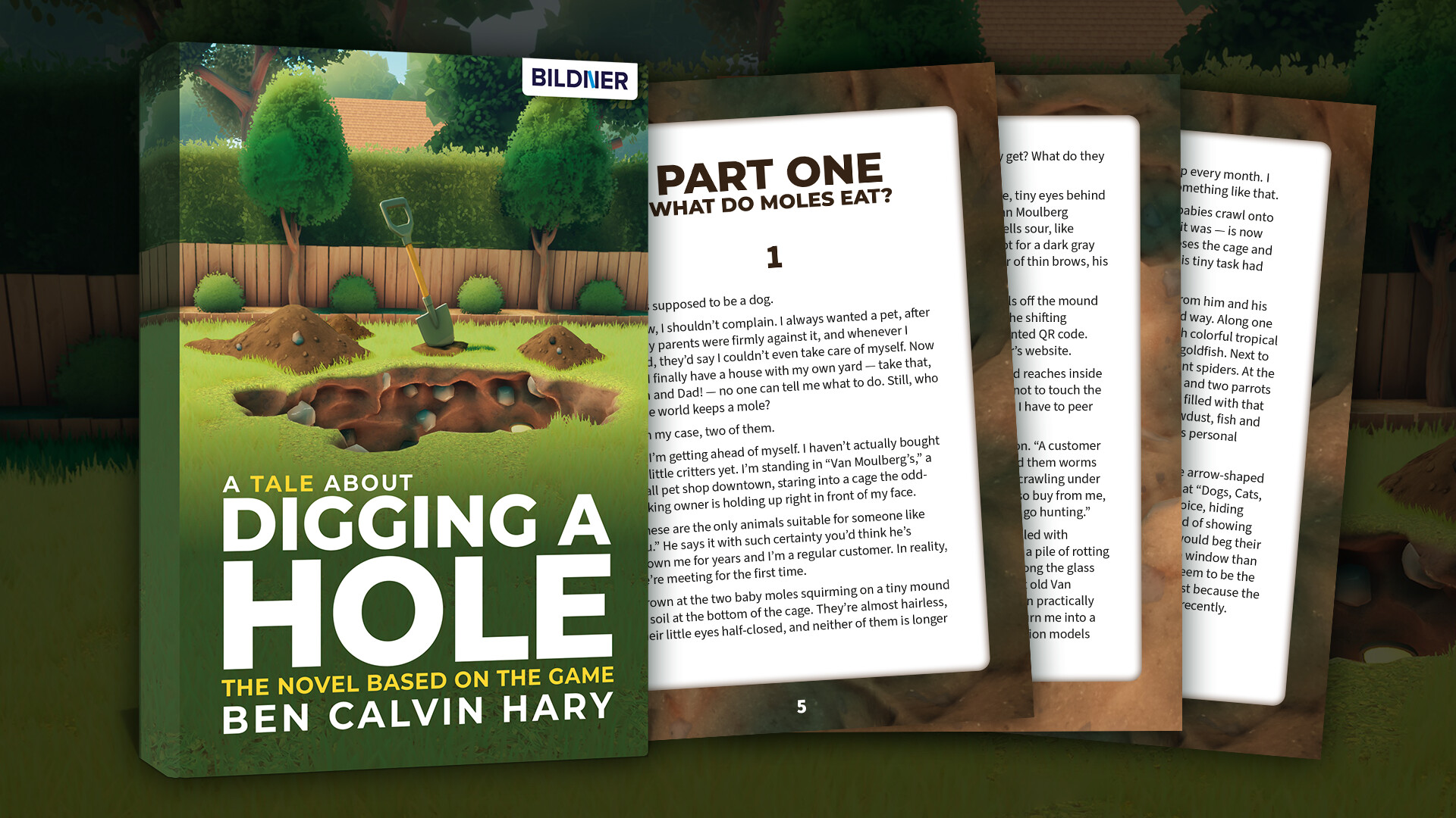 A Tale About Digging a Hole – The Official Story Novel Featured Screenshot #1