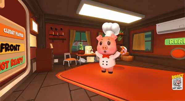 Screenshot of Pigmen's Challenge gameplay showing in-action mechanics