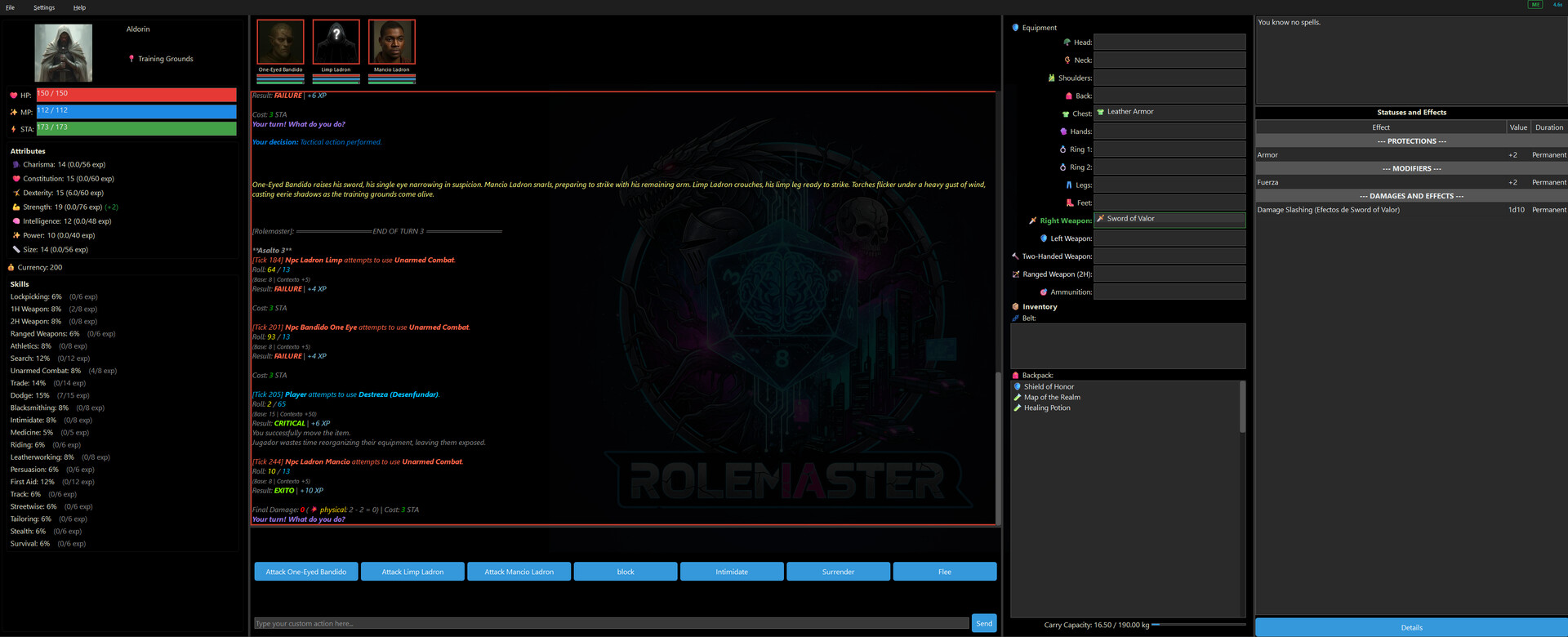 RolemIAster screenshot #7
