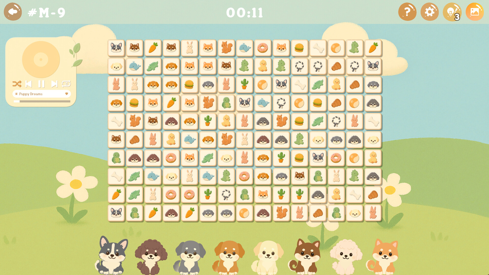 Puppy Link - Tile Connect Screenshot