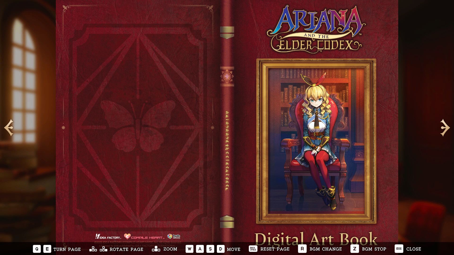 Ariana and the Elder Codex Digital Art Book Featured Screenshot #1