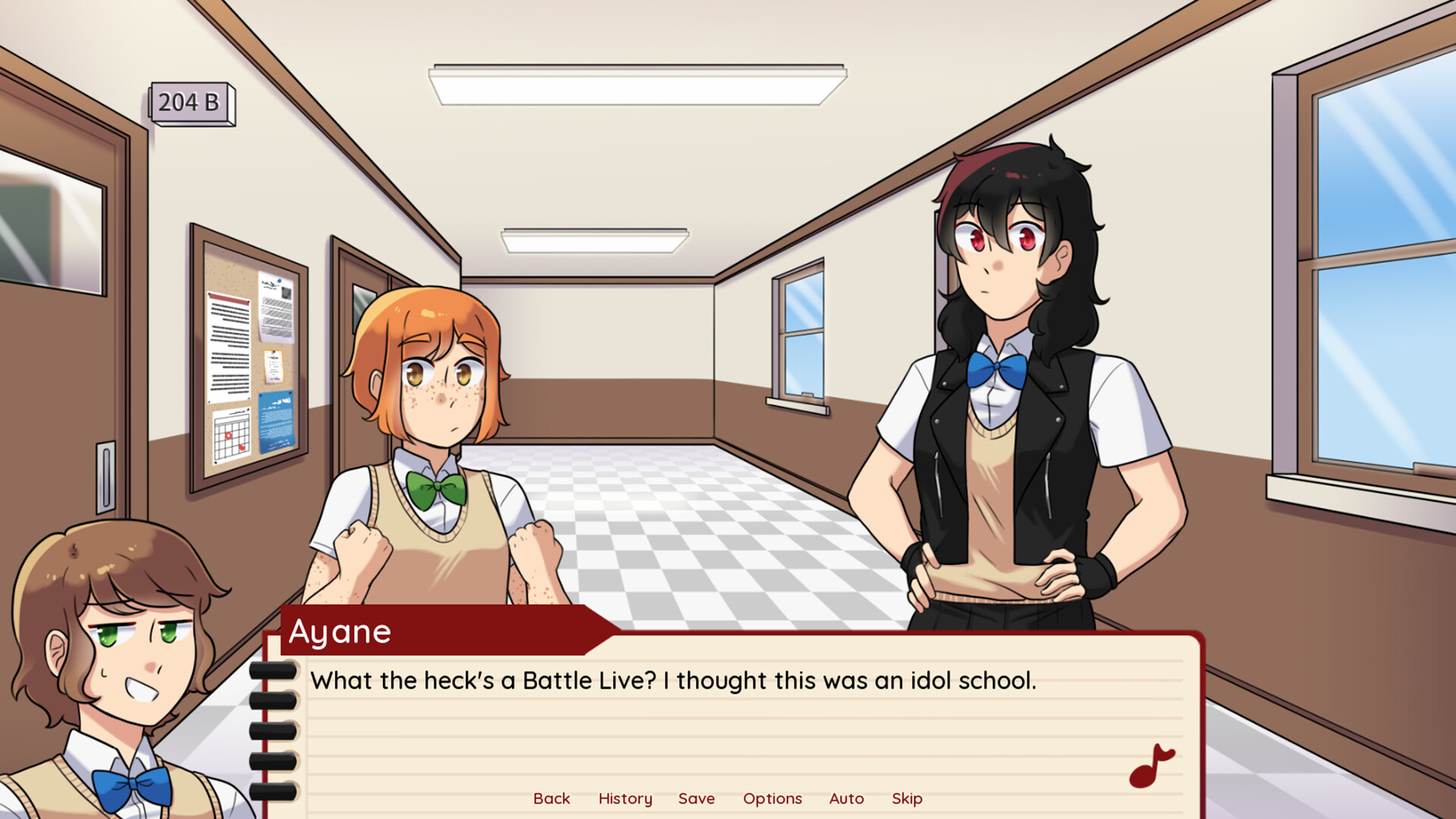 Battle Live! The Idol School Collection screenshot 1