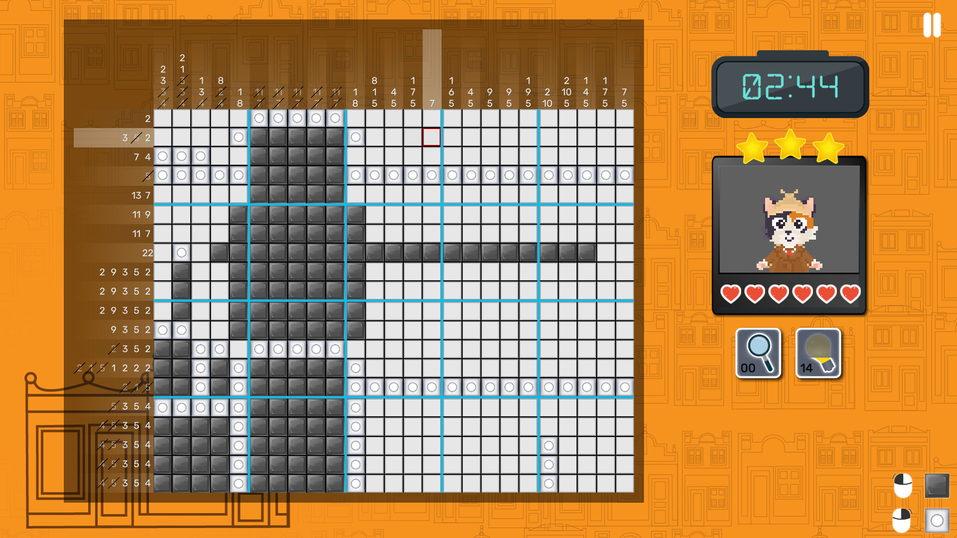 SherloCAT Nonogram Bahia screenshot #2