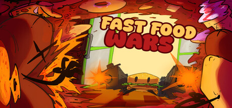 Fast Food Wars — Steam game cover