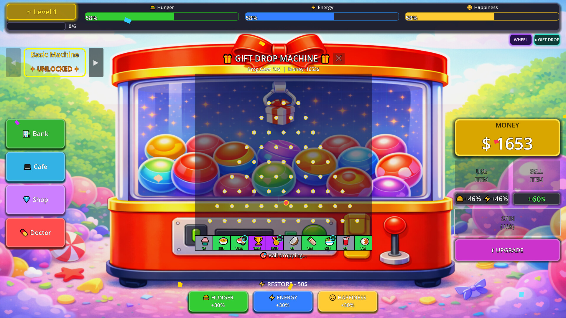 Gift Drop Machine: Life Simulator screenshot #4