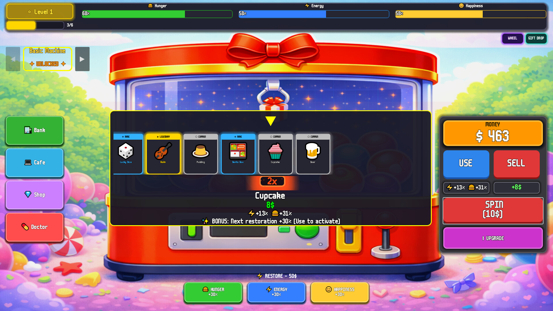 Gift Drop Machine: Life Simulator screenshot #2