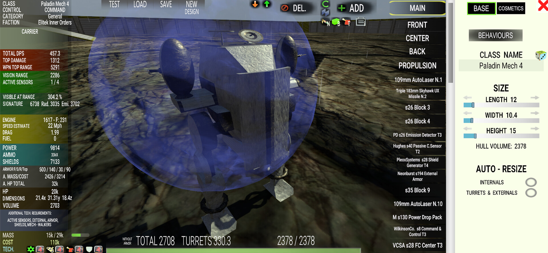 Mk50TWL Vehicle Battler Custom Slider screenshot #3